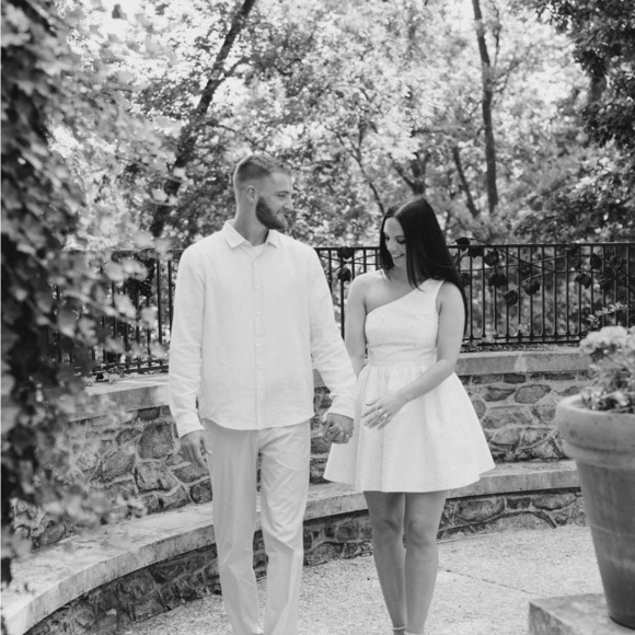 ANTHROPOLOGIE SACHIN AND BABI Elliana one shoulder dress sequin - Picture 8 of 8